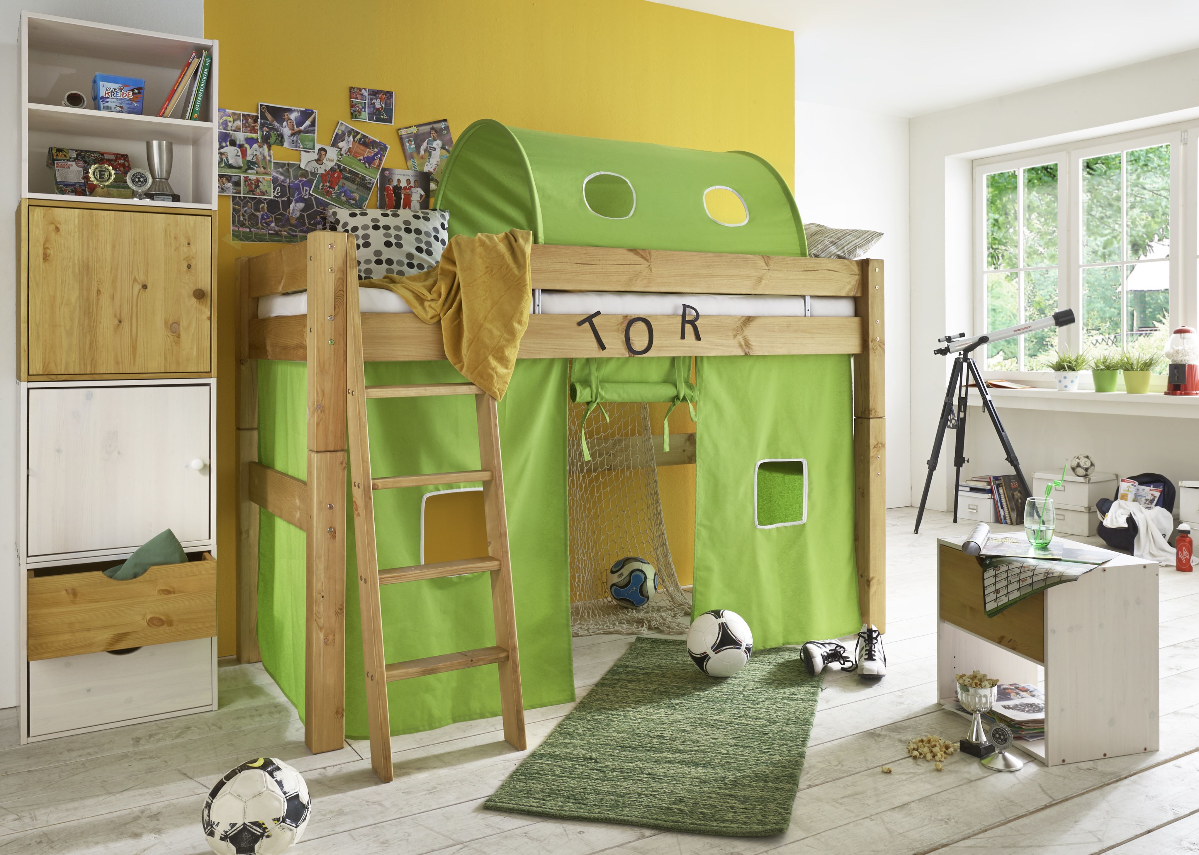 Von wegen „Ab ins Bett!“ – mit Möbel Schott wird das Kinder- und Babyzimmer zum Erlebnisspielplatz.